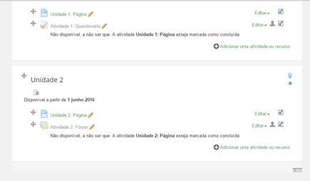 condicional no moodle