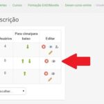 Visitantes no Moodle