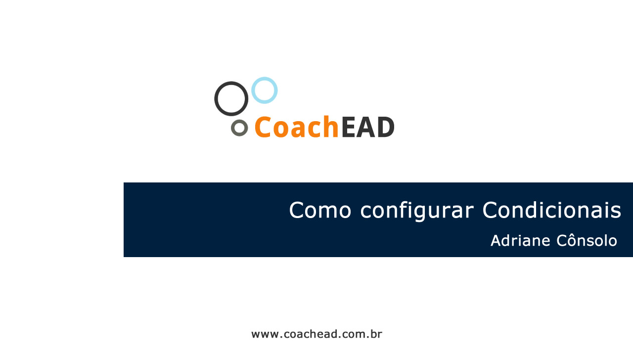 condicionais no Moodle